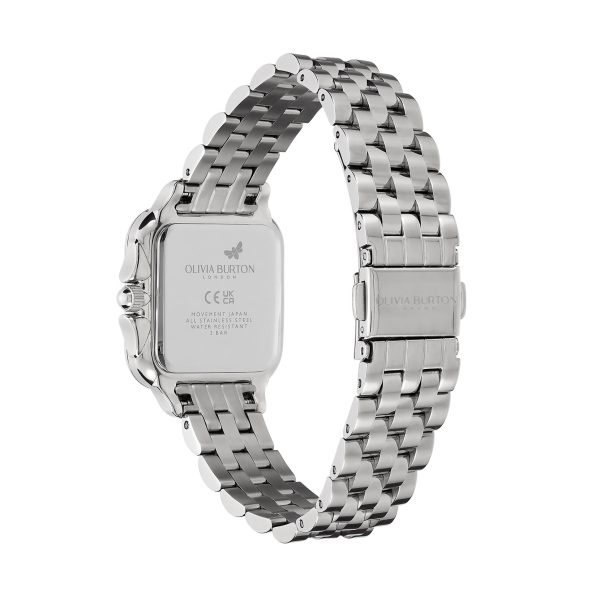 28mm Grosvenor Blue & Silver Bracelet Watch - Image 5
