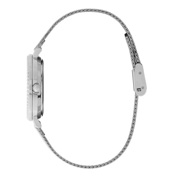 30mm Vintage Bead Silver Mesh Watch - Image 4
