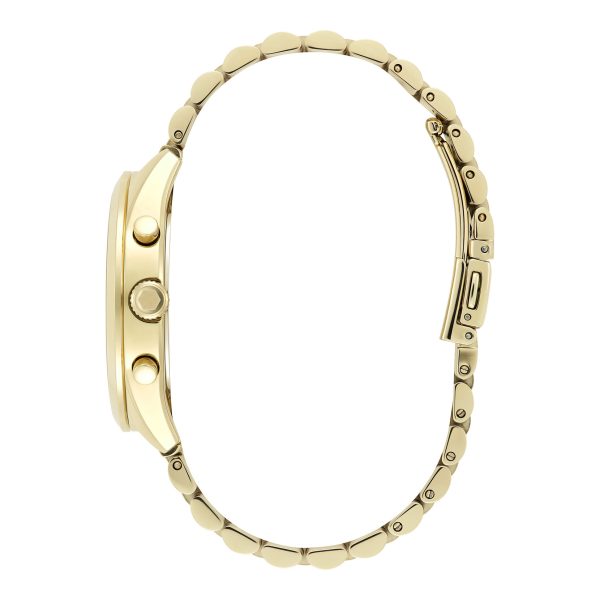 38mm City Classic Multifunction Gold Bracelet Watch - Image 4