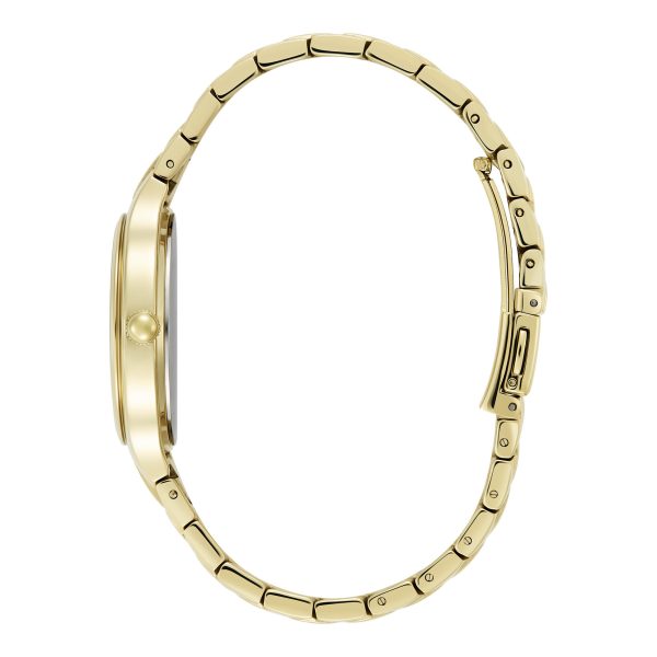 34mm Lea Forest Green & Gold Bracelet Watch - Image 4
