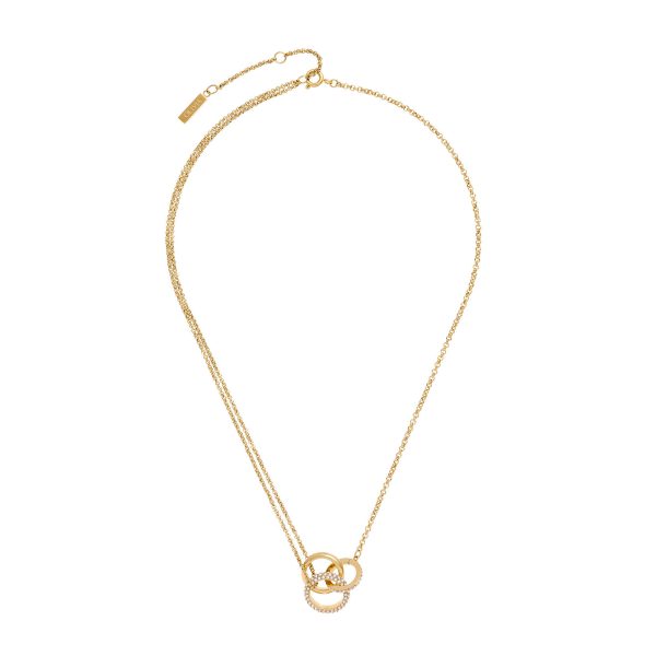 Entwine Gold Necklace - Image 2
