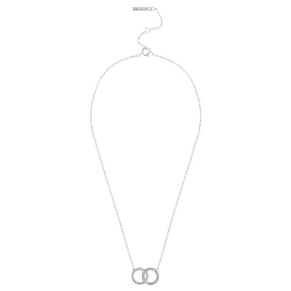 Silver Interlink Necklace - Image 2